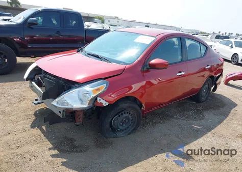 2016 Nissan Versa S/S Plus/Sv/Sl z USA, uszkodzony, nr VIN 3N1CN7AP5GL806046